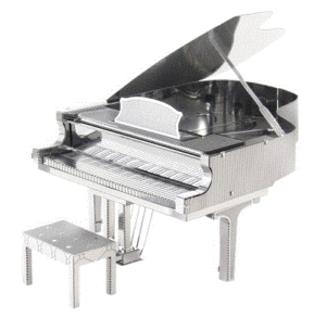 metal earth grand piano