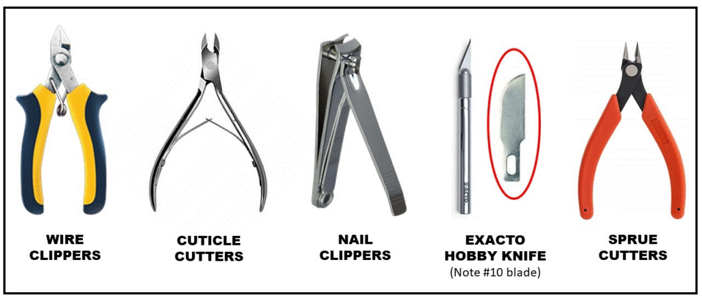 tools used to remove metal earth parts safely