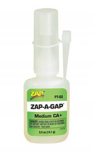 zap-a-gap to repair metal models