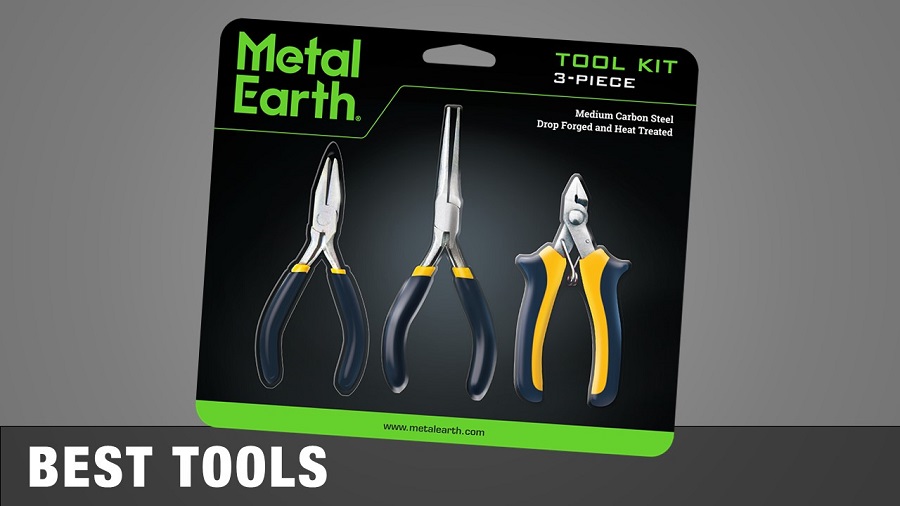 Metal Earth 3-piece Tool Kit from Fascinations, Hobbies & Toys, Stationery  & Craft, Craft Supplies & Tools on Carousell