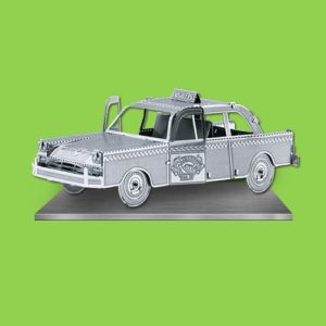 metal earth checker cab